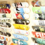 skate board wall